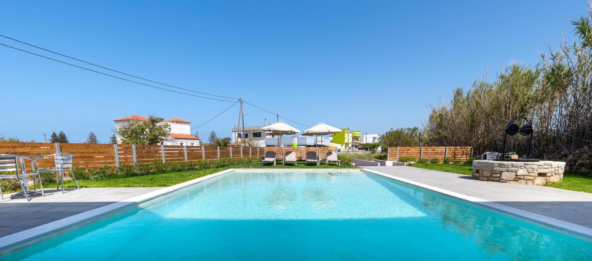 Achatis Apartments With Sea View Колімварі Екстер'єр фото