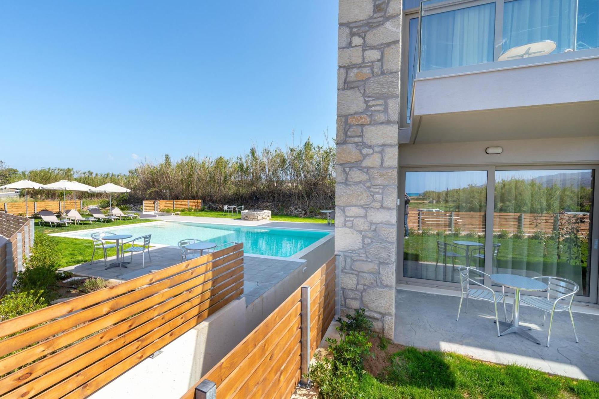 Achatis Apartments With Sea View Колімварі Екстер'єр фото
