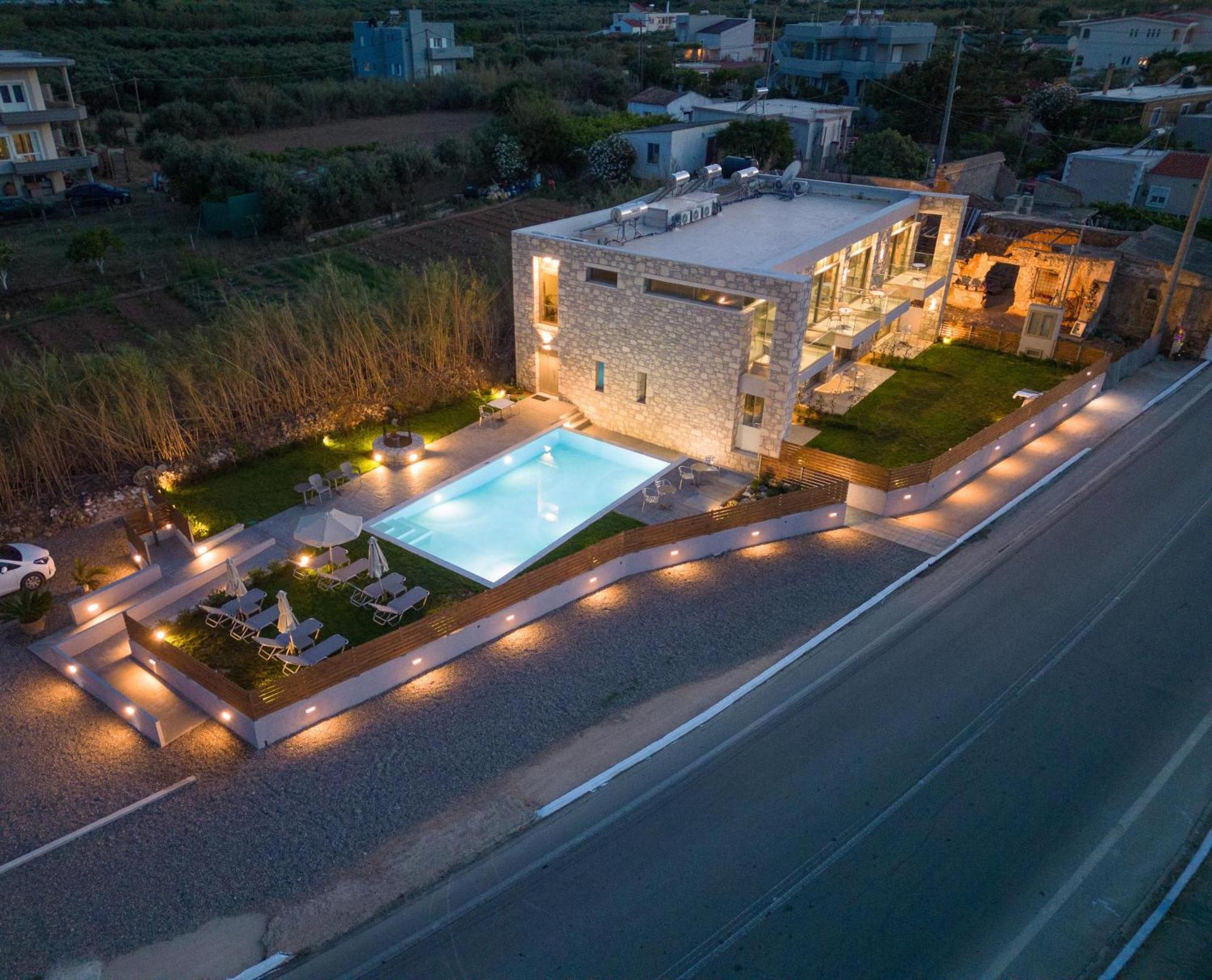 Achatis Apartments With Sea View Колімварі Екстер'єр фото