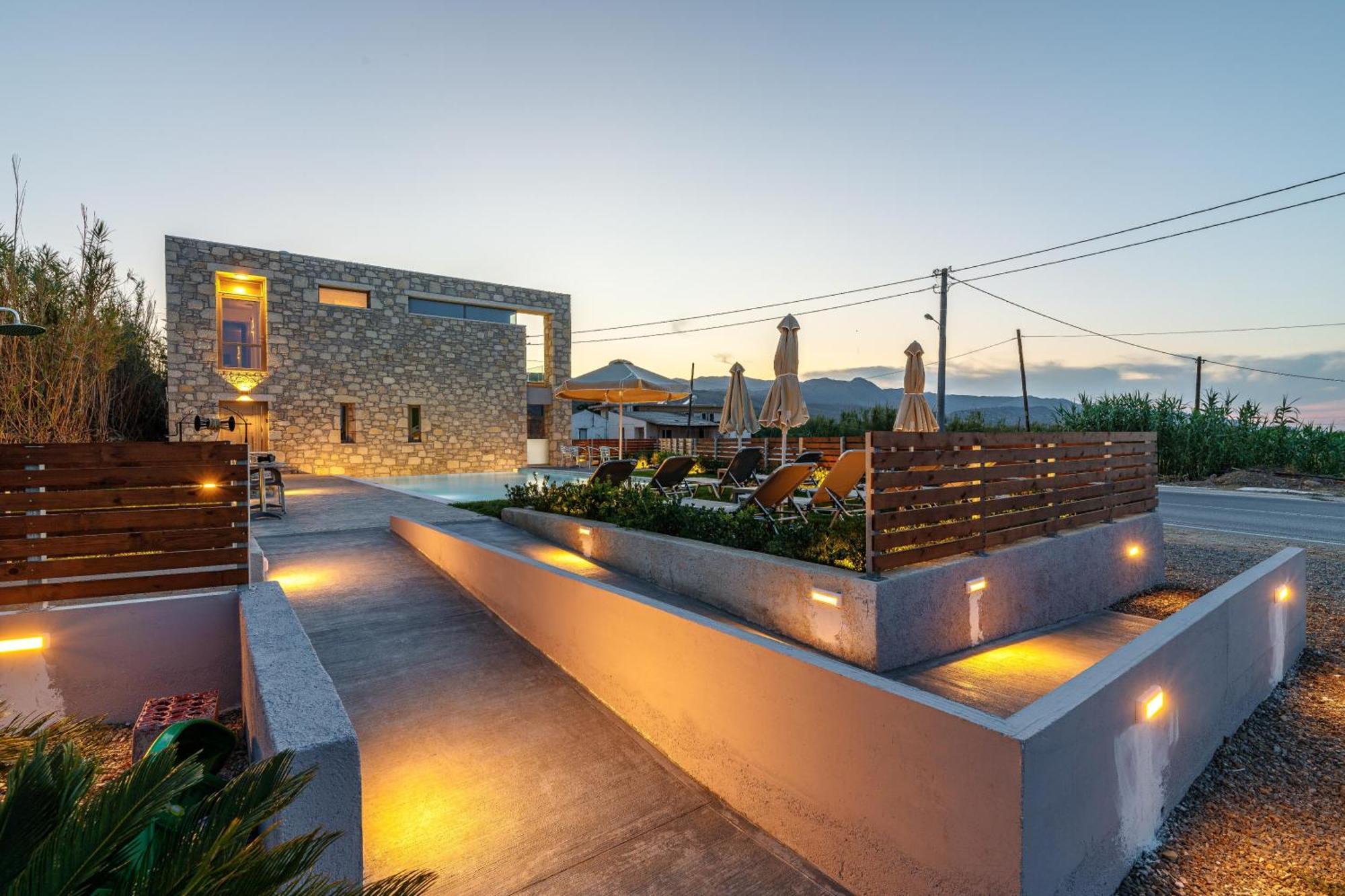 Achatis Apartments With Sea View Колімварі Екстер'єр фото